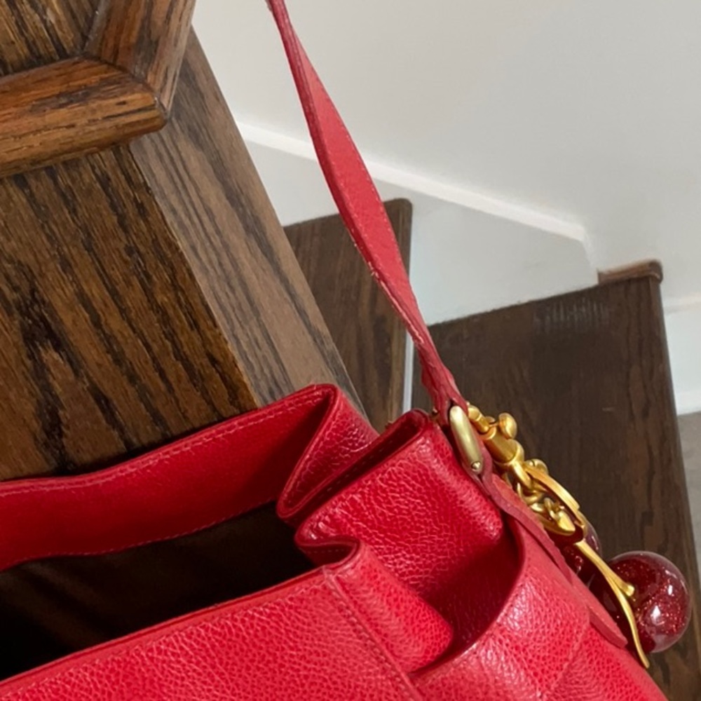 COACH Vintage Leather Madison Bucket Bag - Picture 7 of 12